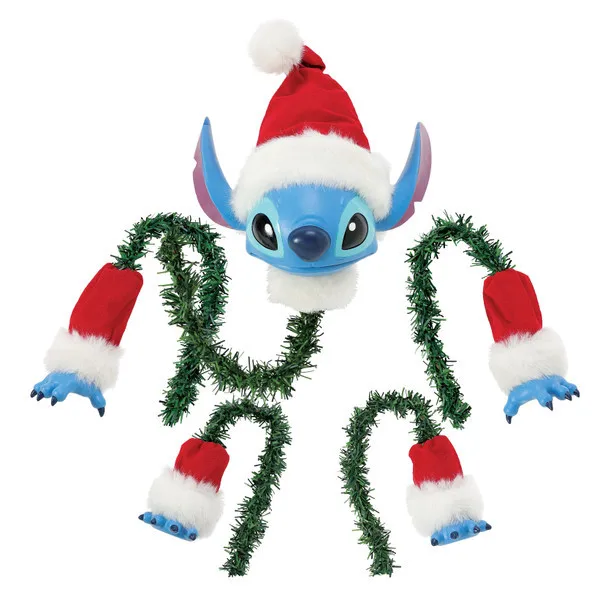 Disney Stitch Model Christmas Tree Pendant Jack Skellington Head Arms Legs Xmas Tree Ornaments New Year Christmas Tree Decor