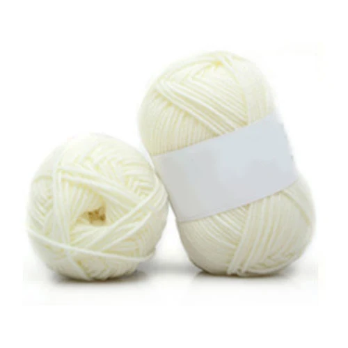 25g/Ball Multi-color Cotton Knitting Yarn Soft Blended Cotton Crochet Thread for Hand Knitting Sweater Blanket Sewing Supplies