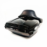 Waterproof ABS King Tour Pak Pack Topbox Top Box Case With LED for Harley Touring Road King Street Ultra Electra Glide 09 24