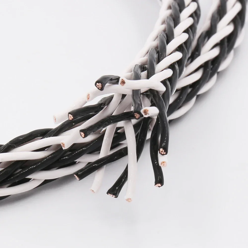 1 Meter High Quality 8TC OCC Copper Wire Cable for HIFI Audio Speaker Amplifier Turntable CD Player