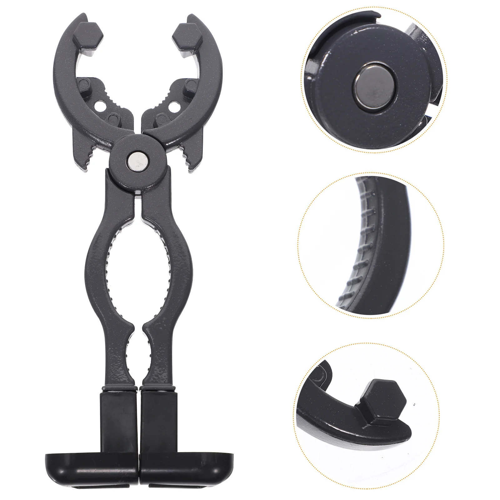 

Versatile Aluminum Alloy Multifunctional Wrench Gas Tank Pressure Relief Valves Tool Bottle Opener Concave Convex Gear Design