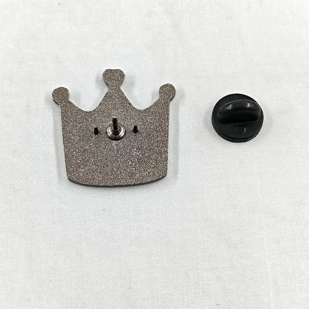Mädchen regieren – Krone-Brosche, Mädchenthema, Emaille-Anstecker, Kreativität, Mädchen-Selbstbewusstsein-Abzeichen, modischer Kragen-Schmuck, Accessoires, Geschenk – Detail 3