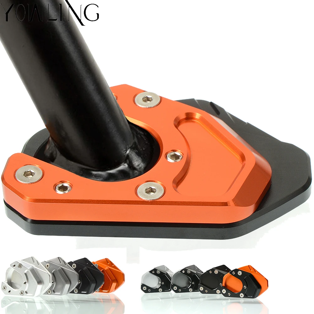 For 690 Enduro 2008 2009 690 Enduro R 2010 2011 2012 2013 2015 Side Stand Enlarger CNC Kickstand Enlarge Plate Extension Pad