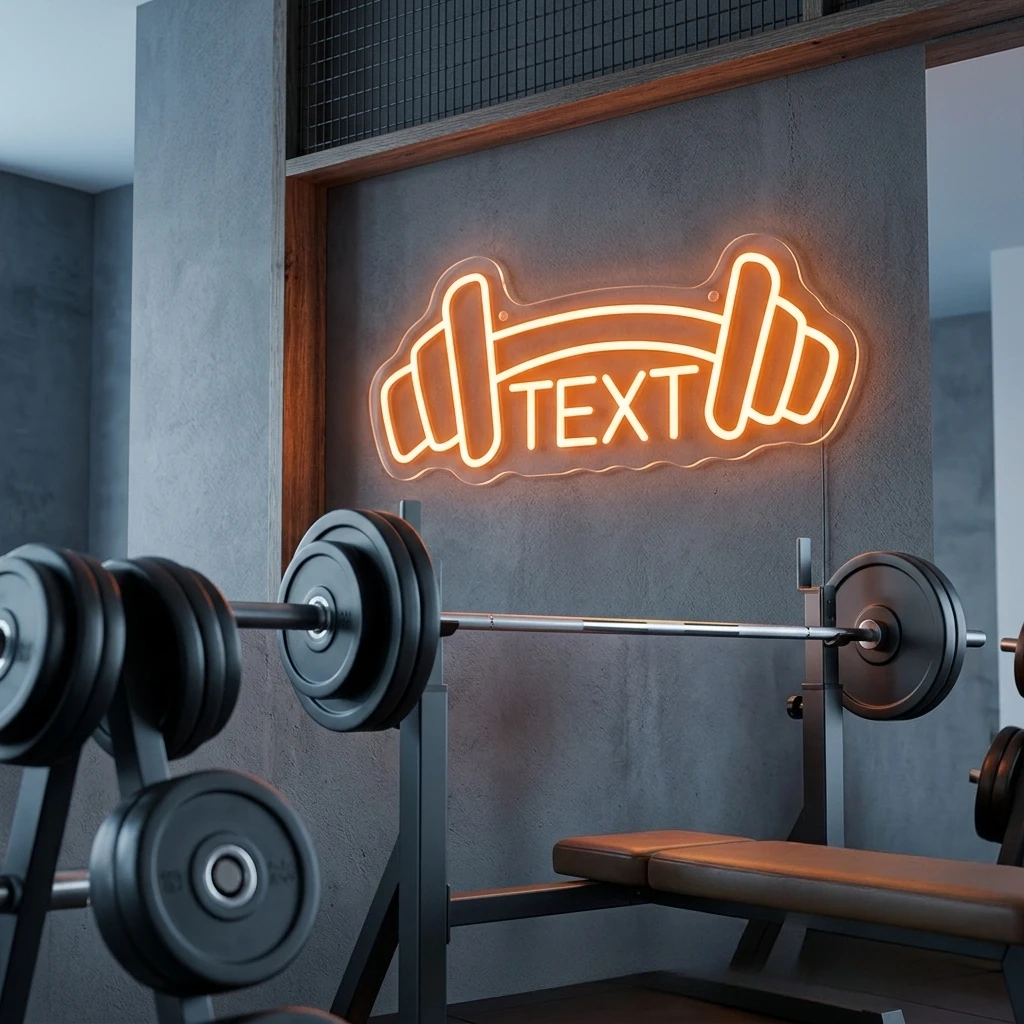 Custom Home Gym Neon Sign LED  - огляд і ціна Home Gym Names