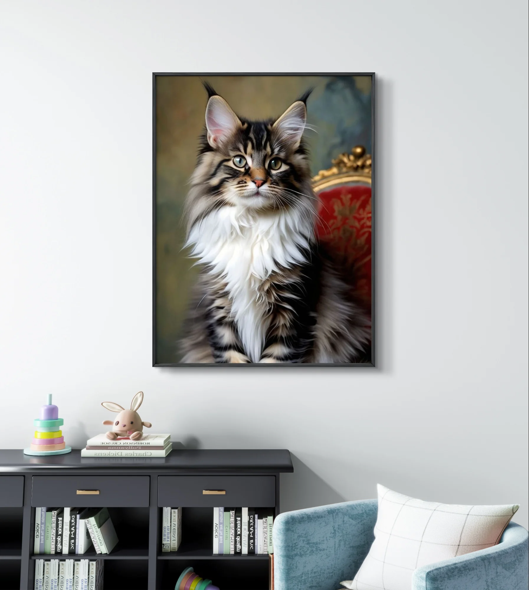 Norway Cat AB Diamond Painted Cute Pet Diy Diamond Embroidery Cross Stitch Mosaic Mural Home Wall Decor Cat Lovers Handmade Gift