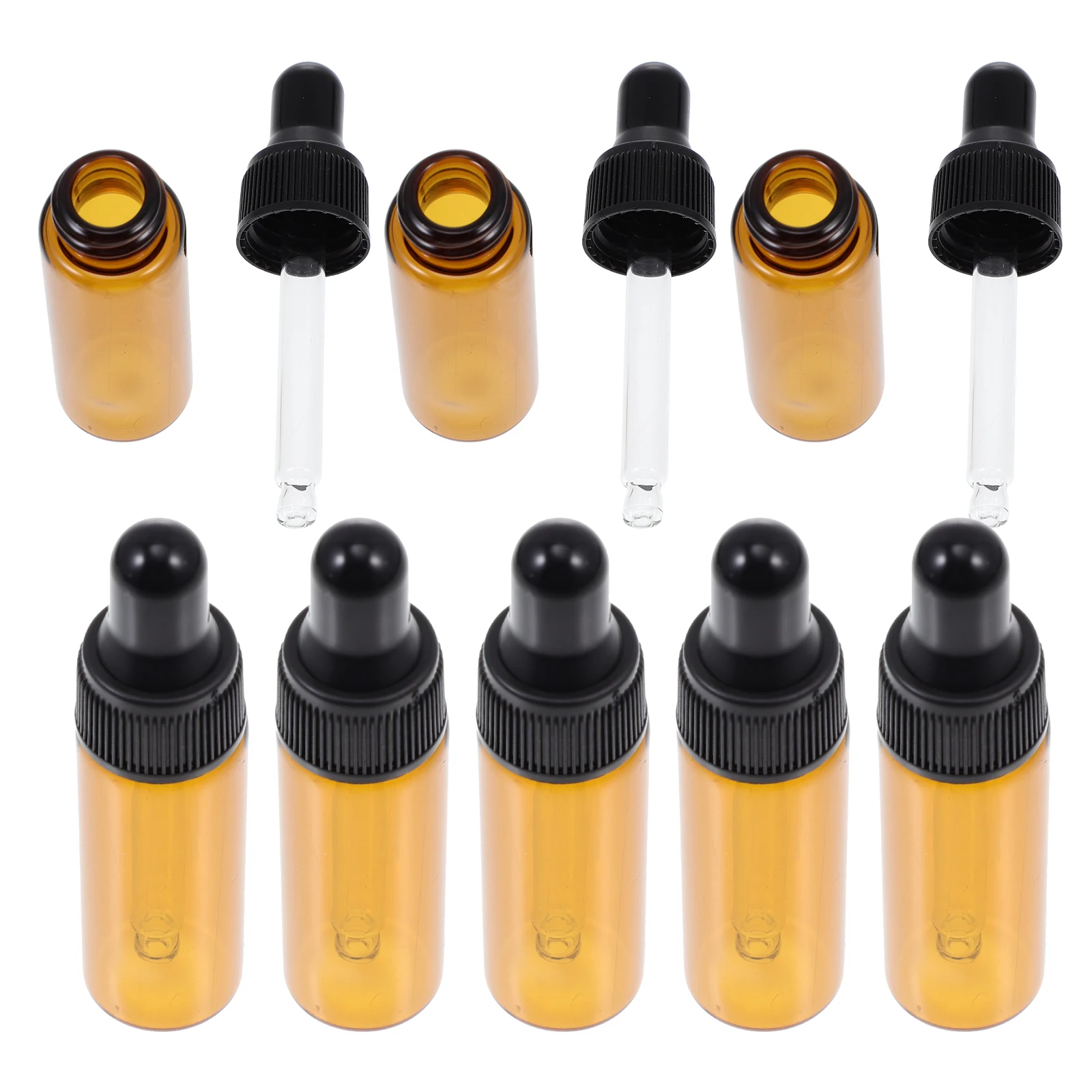 

20 Pcs Dropper Bottle Eye Oil Fill Sample Container Essential Travel