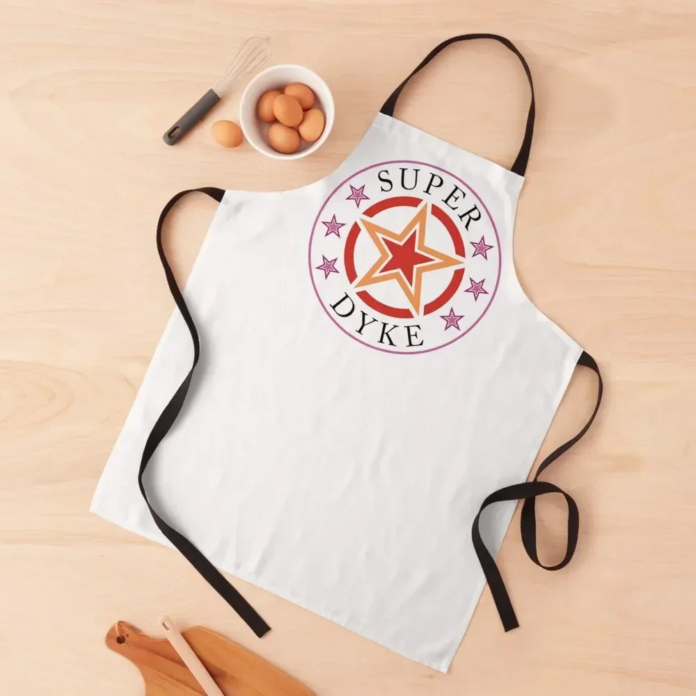 

Super Dyke Apron men's barbecue Customizable Kitchens Accessories Useful Things For Kitchen Apron