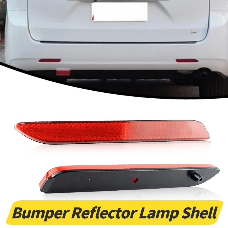 2PCS Rear Bumper Reflector Brake Light Shell (No Bulb) For Toyota RAV4 Camry For Lexus IS-F GX470 RX300 Sienna Venza Reiz Innova