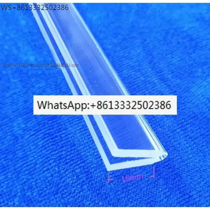 1000MM Acrylic Plane without Axis Transparent Hinge Movable Shaft of Cabinet Door Baffle 1Meter Hinge