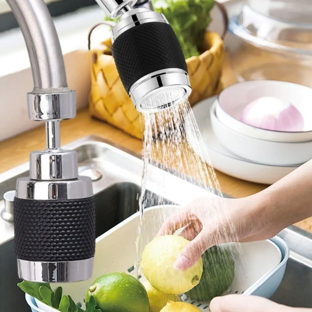 Durable 360 Degree Swivel Faucet Splash-Proof 3 Mode Adjustable Kitchen Filter Faucet Faucet Extender Universal