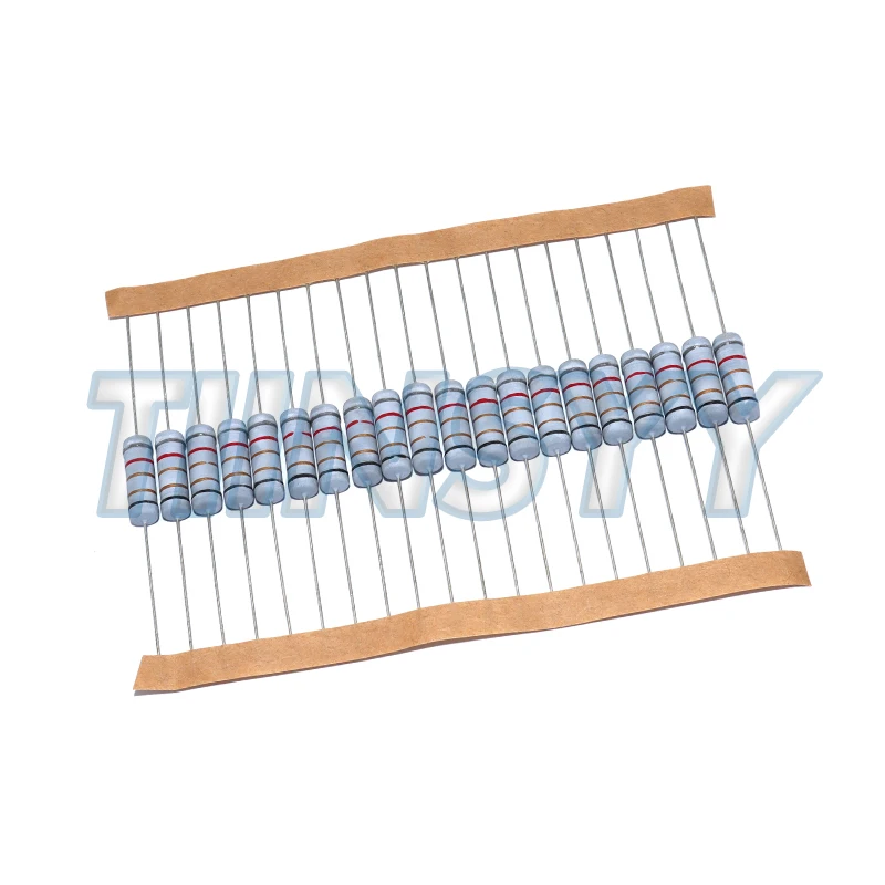 20pcs 2W 5% 0.1 0.22 0.33 0.47 0.5 1 ohm Wirewound Resistor Fuse 0.05R 0.1R 0.15R 1R 2.2R 4.7R 5.1R 10R 20R 22R 47R 51R 100R