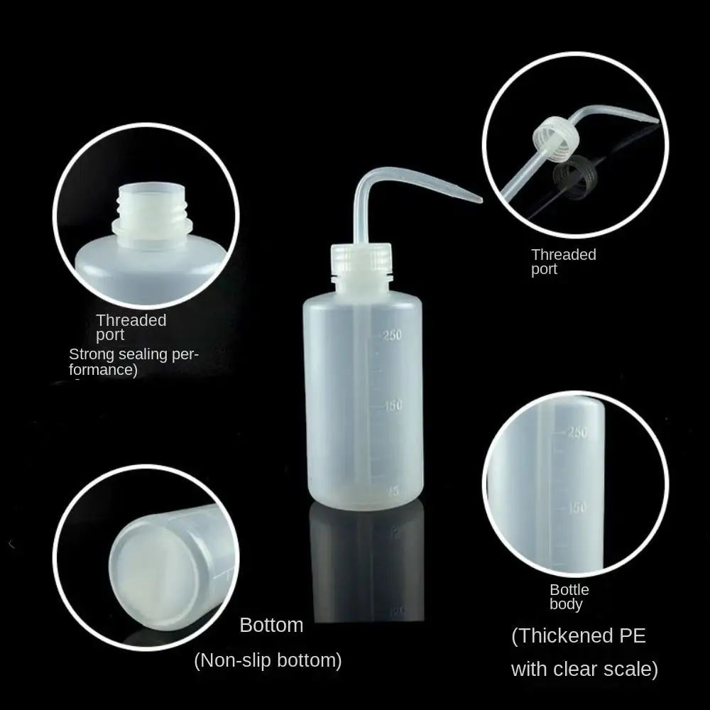 150/250/500/1000 ミリリットルプラスチック洗浄フラスコロングチューブスクイズボトル多肉植物じょうろ細口スクイズボトル液体容器
