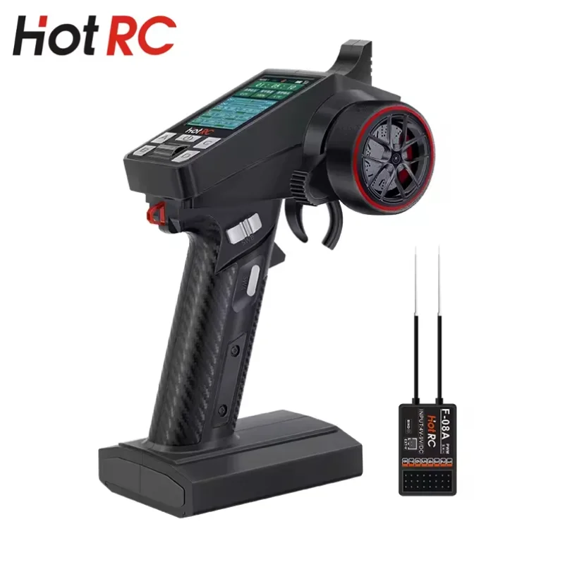 Télécommande RC CT-8A à 8 canaux, récepteur 2.4G à 8 canaux pour véhicule à dérive d'escalade, accessoires de réservoir de voiture RC