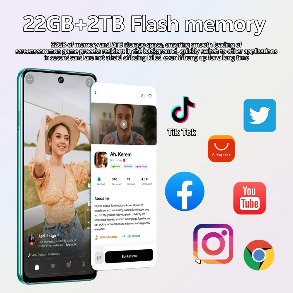 K-Touch Mobile Phones C26 Ultra 7.3 Inch Smartphone Android 15 Cell Phone 7800mAh Face Unlock 5G Dual SIM 16+48MP Camera Global Version Cellphones