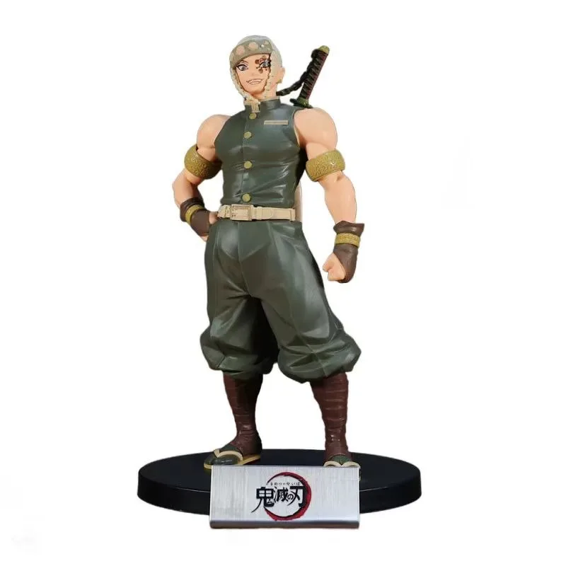 Demon Slayer Tripping Equipment Type of Twelve Uzui Tengen Anime Figure Desktop Ornaments Doll Animation Theme Bandai Banpresto