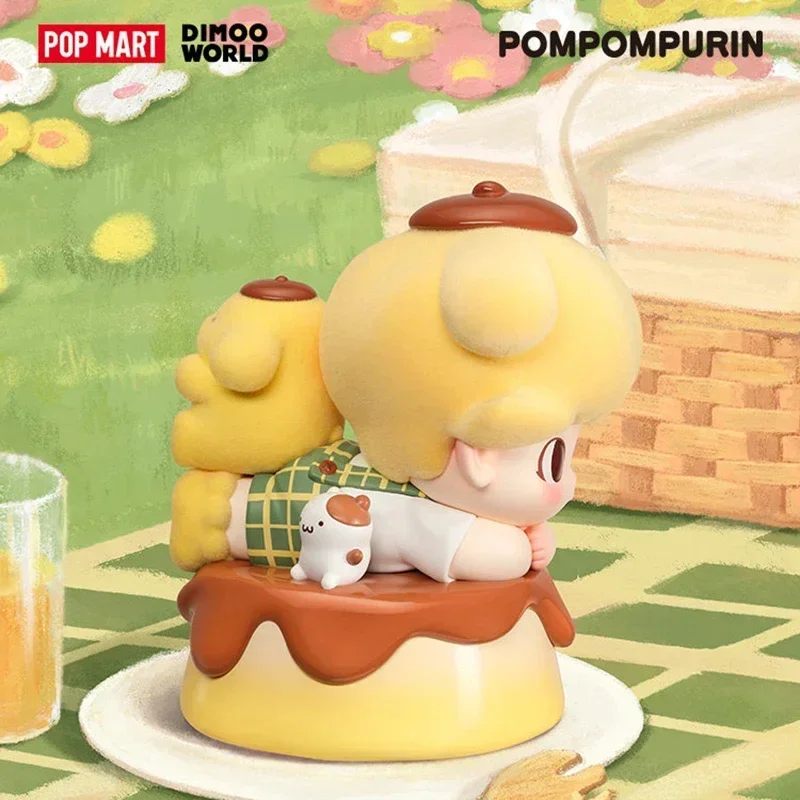 

POP MART DIMOO WORLD POMPOMPURIN Series Trendy Blind Random Box Toys Mystery Box Guess Bag Cute Action Figure Surprise Gift