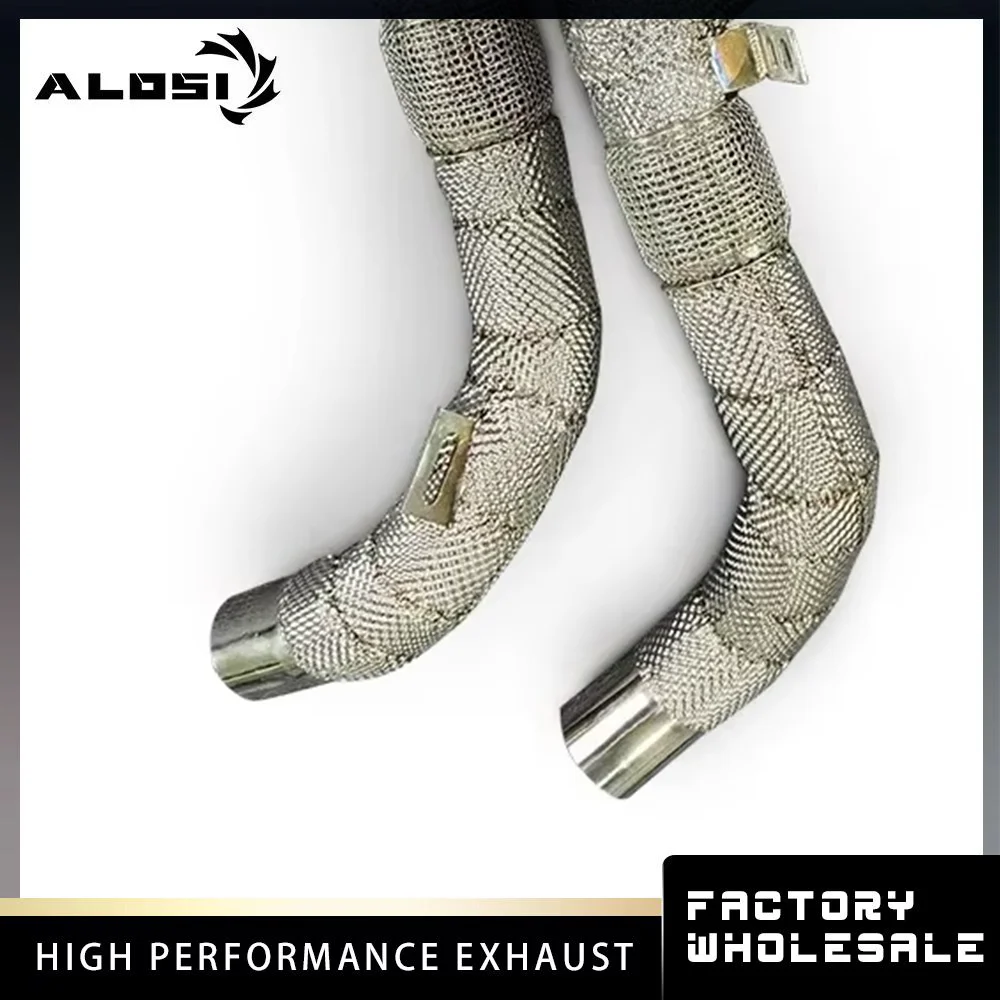 

For BMW X5/X6 F15 F16 4.4T 2013-2018 Downpipe High Performance Exhaust Modified Racing Performance Power Enhancement