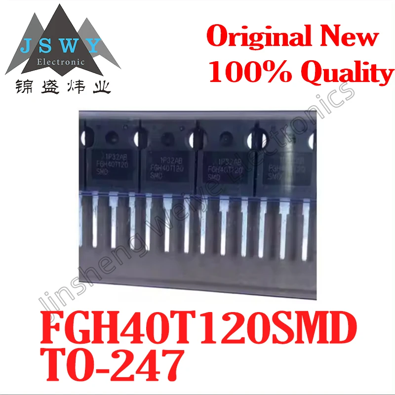 

(1/10 pieces) FGH40T120SMD TO-247 FGH40T120/N channel IGBT/1200V40A/New original spot Electronic
