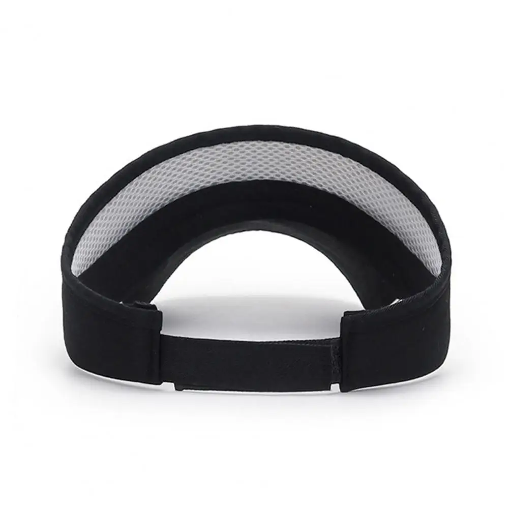 

Sun Hat Design Wide Brim UV Protection Elastic Fit Exercise Hat Adjustable Headband Outdoor Sports Hat Cooling Quick Dry Exercis