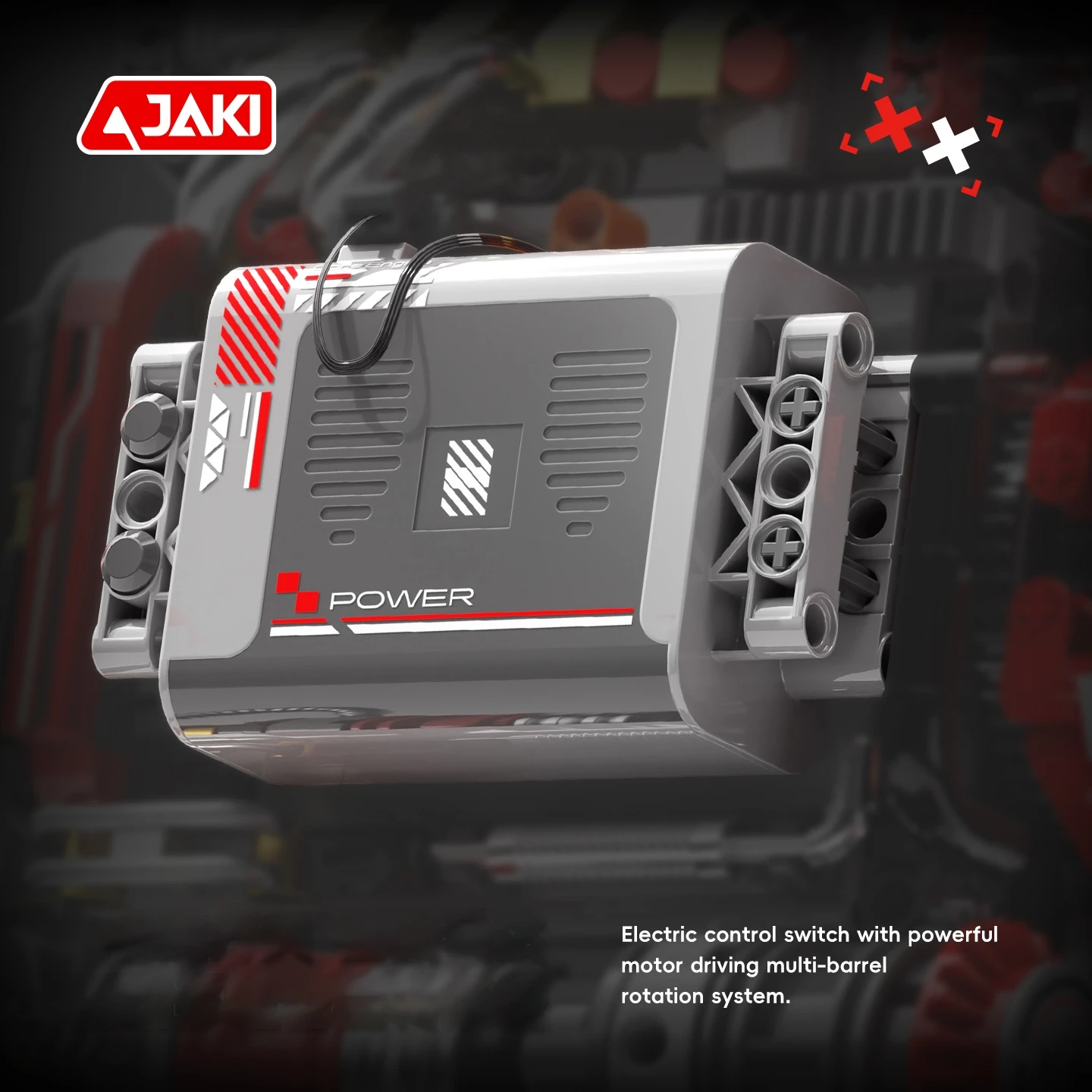 لعبة تجميع نموذج مسدس جاتلينج المقلد، لعبة تعليمية، زخرفة قابلة للجمع، مجموعة مكعبات البناء، هدية عيد ميلاد للأولاد #3