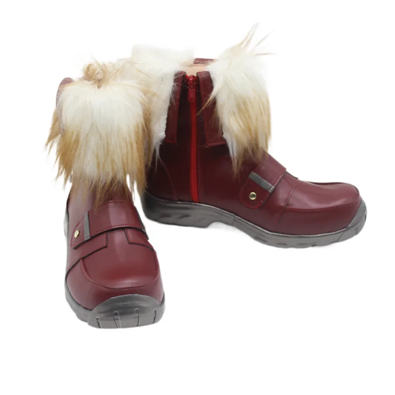 Rivals Scoiattolo Ragazza Scarpe Cosplay Stivali Doreen Verde Halloween Party Stivali da donna realizzati su misura