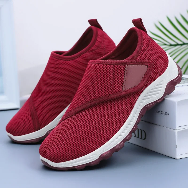 Men's Casual Sneakers Soft Comfortable Diabetic Women Shoes Adjustable Wide Feet Walking Shoes Outdoor Anti-slip Sport Shoe Male