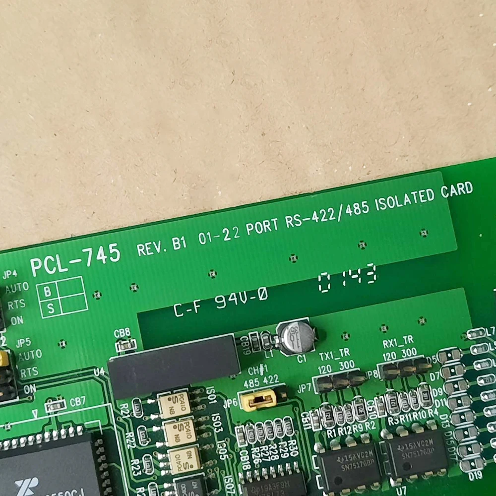 Communication Card 2-Port RS-422/485 ISA Serial Card For Advantech PCL-745 REV.B1