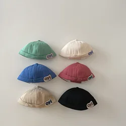 2025 Kids Baby Beanies Hat Casual Boys and girls Melon Cap Letter Children Landlord Hats Wholesale 1 2 Years