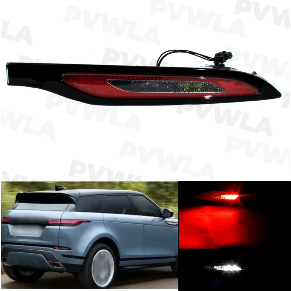 

For Land Range Rover Evoque L551 2019 2020 2021 2022 2023 LR136975 Right Side Rear bumper Brake Light Lamp