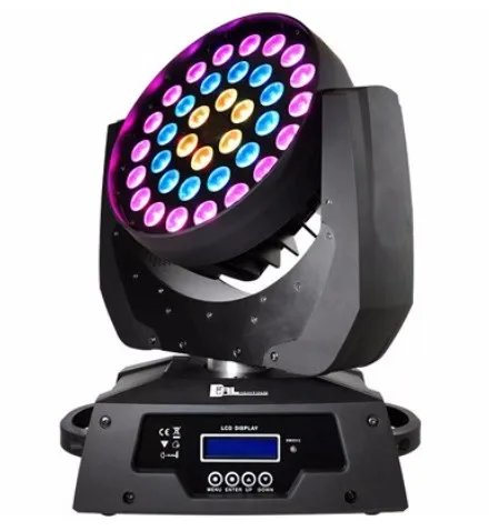 LED Wall Wash Lights 36 pcs*18w 4/5/6in1 RGBWA+UV LED Moving Head Stage Zoom Fixture event lighting