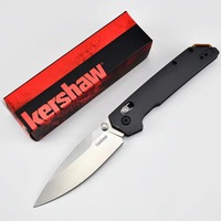 US Ks-2038Ti carbon fiber handle D2 steel outdoor hunting knife. Outdoor tactical folding, jungle EDC pocket knife