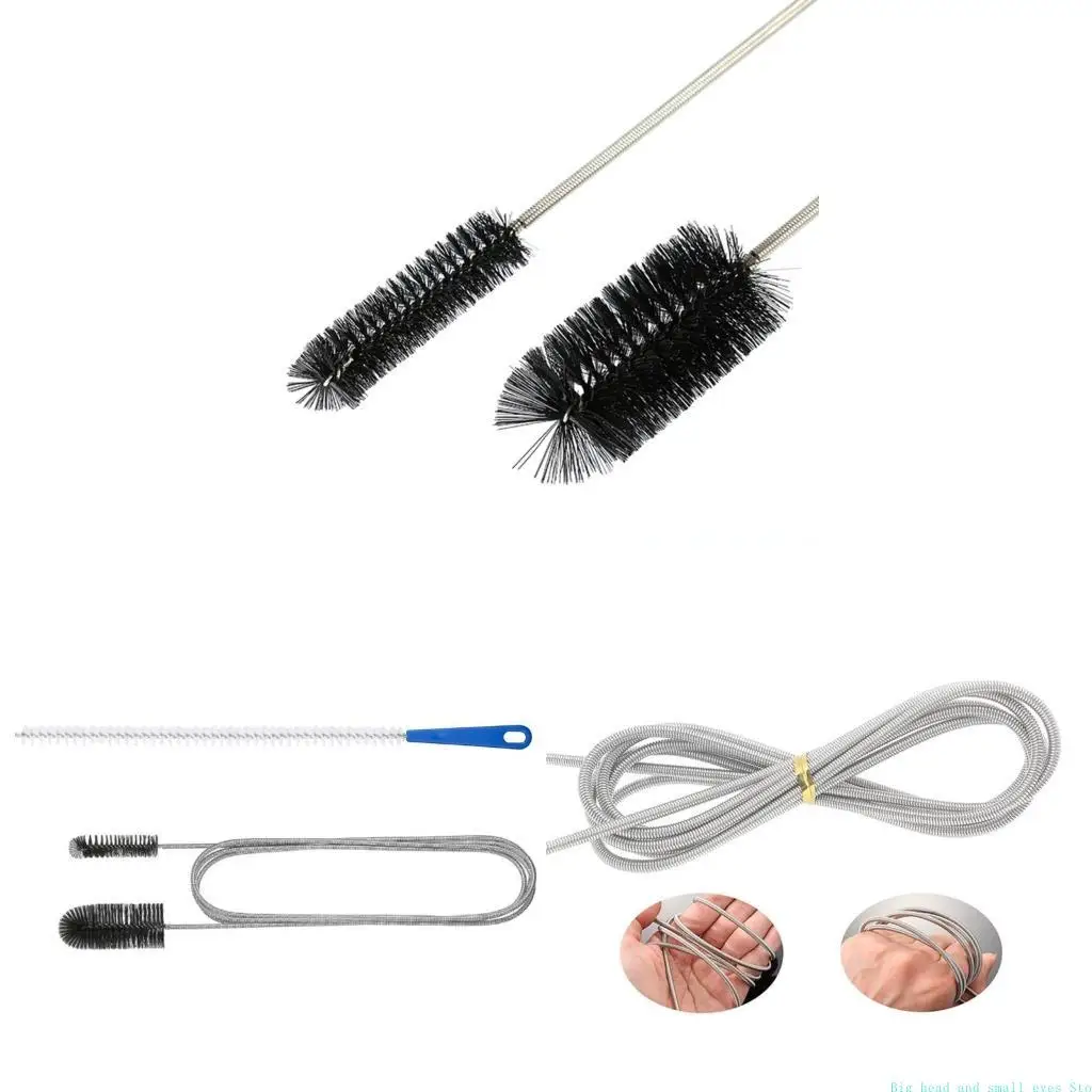 581C Flexible Drain Cleaning Brush Set Unclog Hair, Dusand Dirt in Sinks Bathtubs