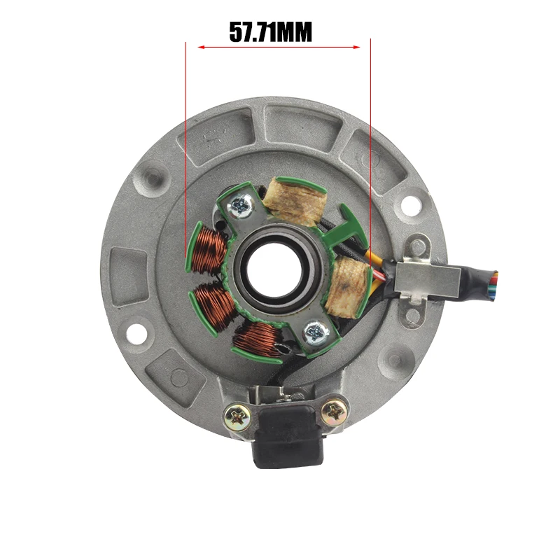 Motorcycle Magneto Stator Rotor With Light High Speed Motor Kits For Zongshen 150cc 155cc Engine KAYO SDG SSR Dirt Pit Bike