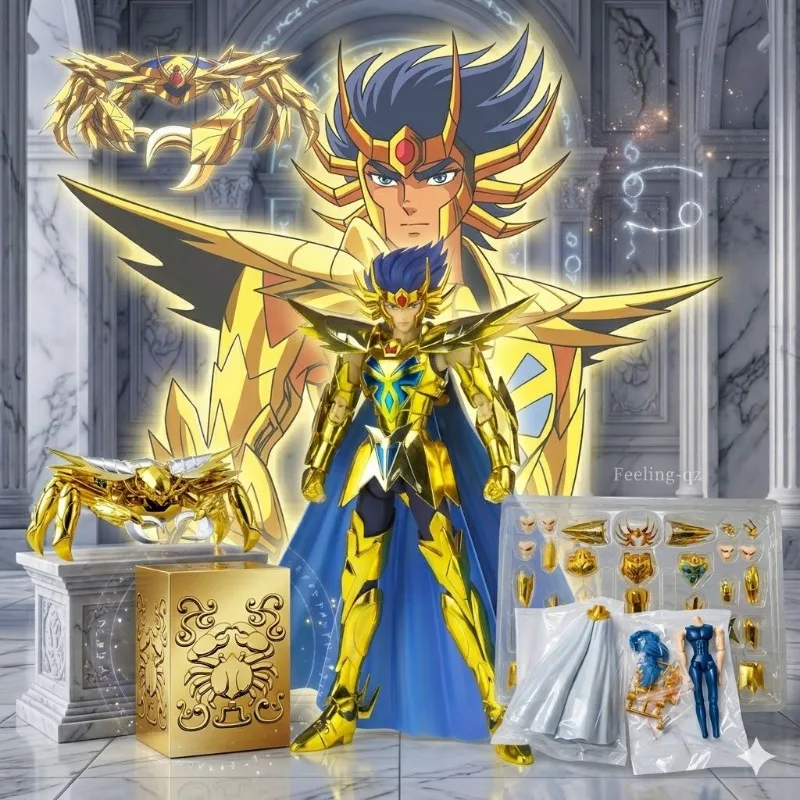 [Envío en 9 Horas] Figura de Acción CSMetal ArmorModel Saint Seiya Myth Cloth EX Cáncer Deathmask/Death Mask Caballeros del Zodíaco Dorados