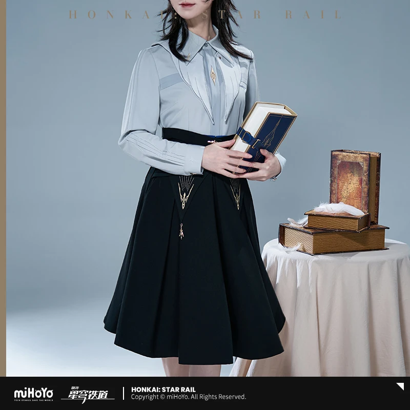 공식 썬데이 스커트 오리지널 게임 혼카이 스타 레일 썬데이 테마 인상 시리즈 스커트 코스프레 의상 액세서리 크리스마스 선물