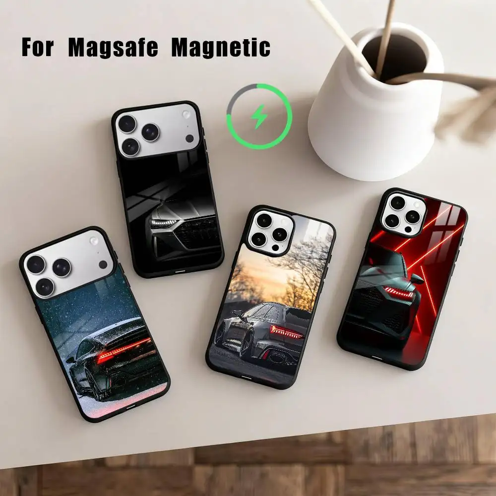 

C-Cool R-RS6 T-Tempest Car Phone Case For iPhone17,16,15,14,13,12,11 Plus,For Magnetic Wireless Charge Cover