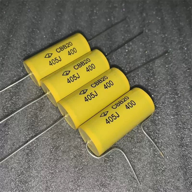 

10 шт. новый фара GD CBB20 серии 405 К 4 мкФ 400 В лихорадка осевой частотный отдель бесконечный пленочный конденсатор