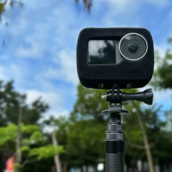for DJI Osmo Action 5Pro WindSlayer Foam Windscreen Windshield Sponge Foam Recording Cover Wind Case Camera Accessories