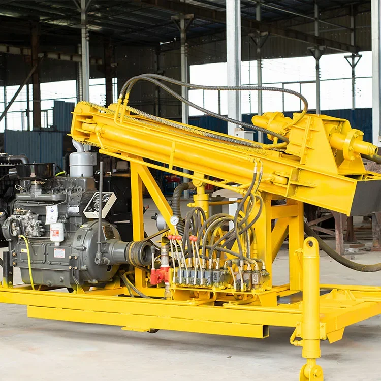 Hydraulic water well drilling machine ground water bore well  digging machine  price