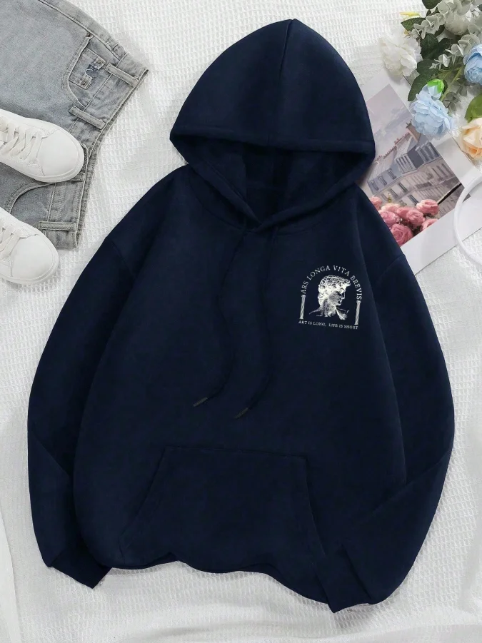 Leopard Cherry Graphic Hoodie — product information 5