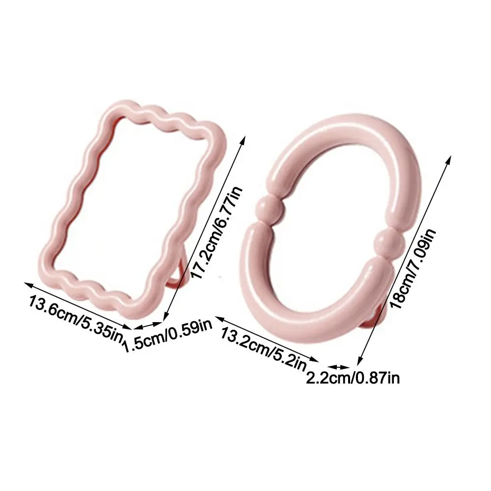 Cute Candy Color Makeup Mirror High-definition Adjustable Beauty Mirror Thickened Table Mirror Home Bedroom Desktop