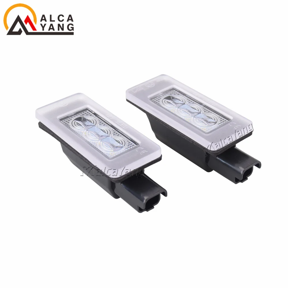 2 Stück Canbus LED Kennzeichenbeleuchtung für Peugeot 3008 2016-2019 207CC 208 308 MK2 2008 5008 Heckklappenleuchte – Detail 10