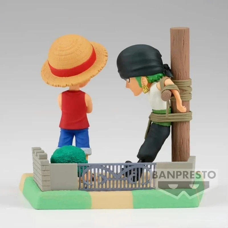 Фигурка Bandai из аниме ONE PIECE WCF Luffy Zoro, фигурка героя, игрушки для мальчиков и девочек, рождественский подарок, Коллекционная модель