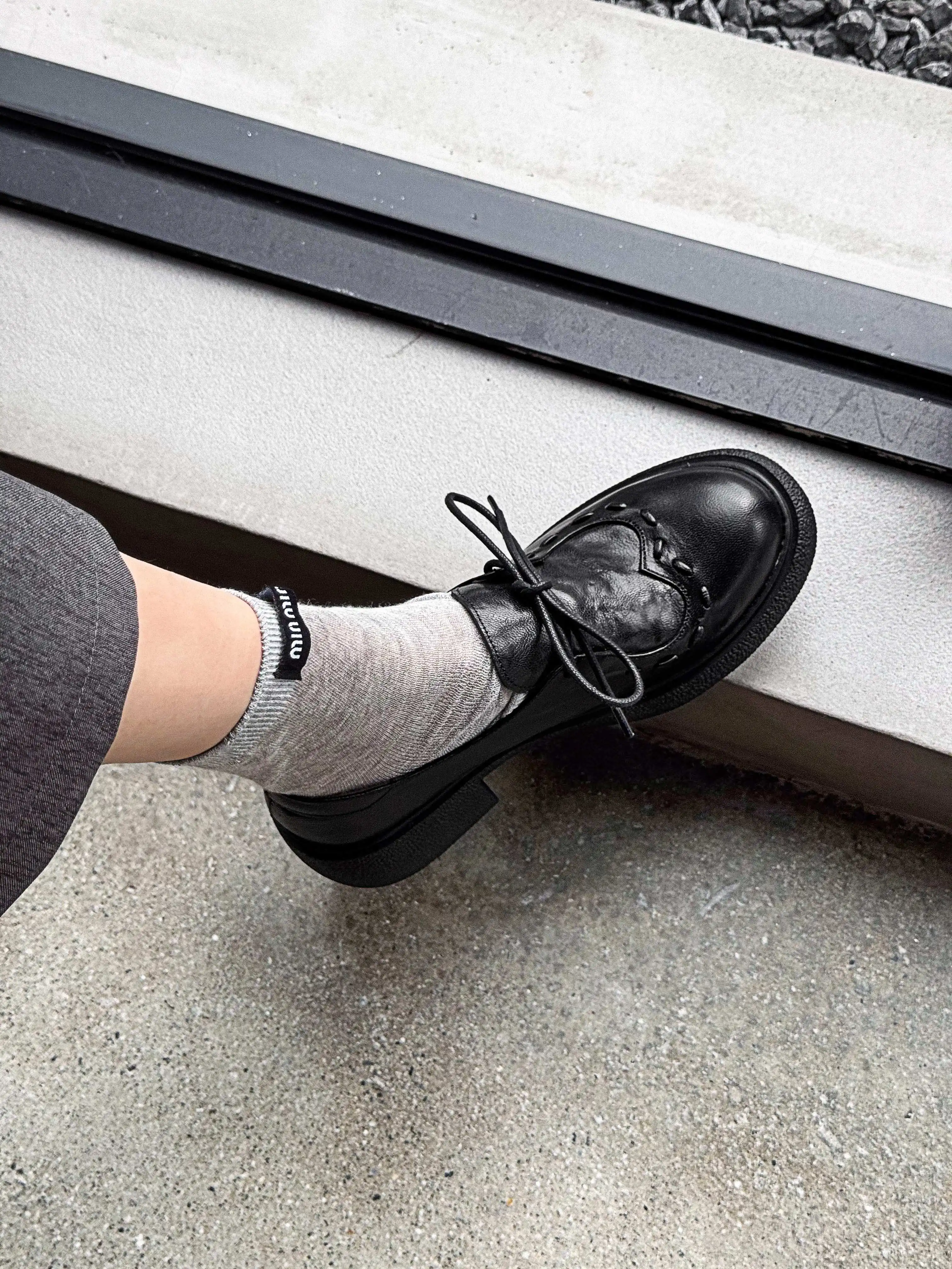 Superstar Sheepskin High Heels Autumn Spring Shoes Fashion Round Toe Dating Deep Mouth Lace Up Oxford Casual Brand Women Pumps