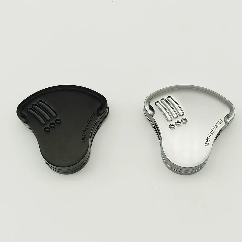 Metal Mechanical Slider Fidget Magnetic Push Card EDC Haptic Coin Ratchet Wheel Pushing Plate Sensory Stress Reducing Toys Men's