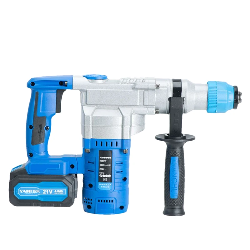 

2025New Brushless Lithium Battery Cordless Portable Heavy Duty Brushless Hammer Drill