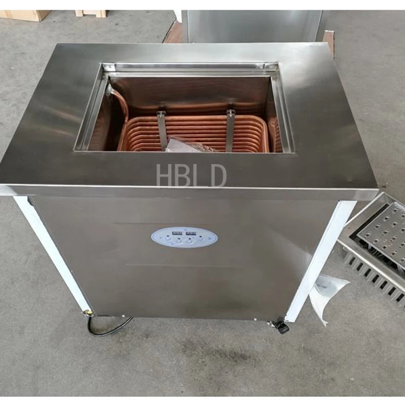 Commercial Fully Automatic Popsicle Maker Stainless Steel Vertical Household Ice Pop Maker Machine Easy to Use