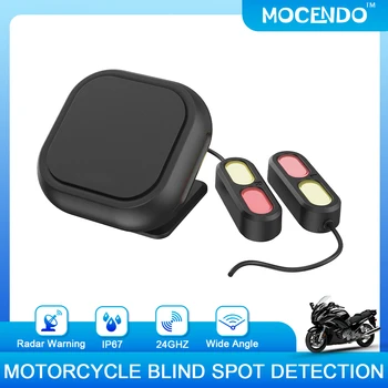 Motosiklet Kör Nokta Radar Algılama BSD Sistemi Yardımcı Milimetre Dalga Sensörü ve Şerit Değişimi Uyarı Güvenlik Sistemi