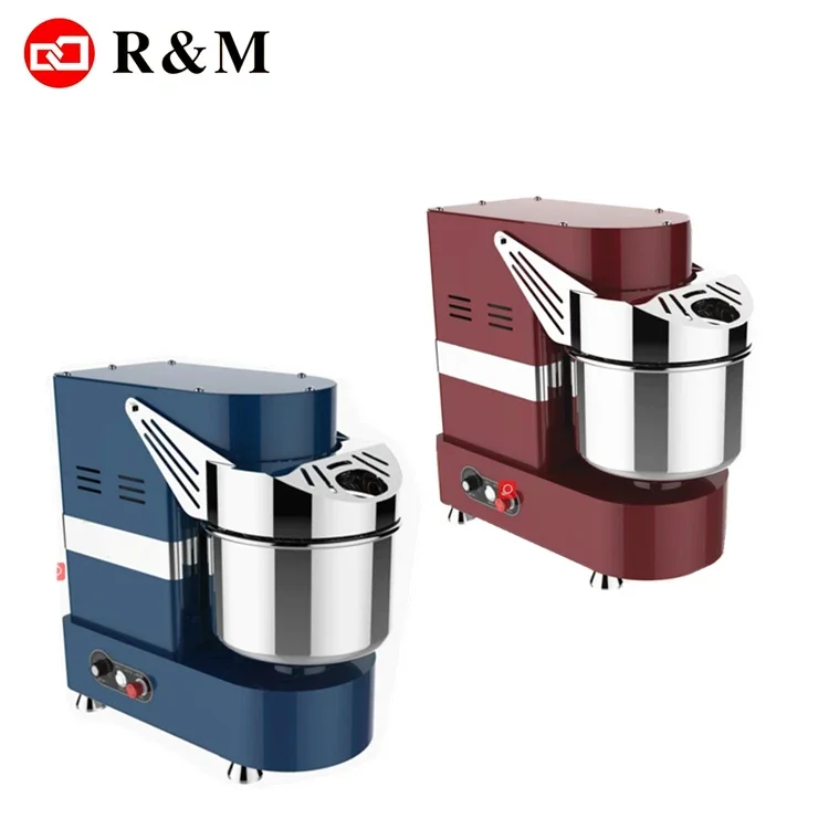 mini home use electric small mixer machine bread mixer machine dough mixing equipment 10 L flour pastry spiral mixing