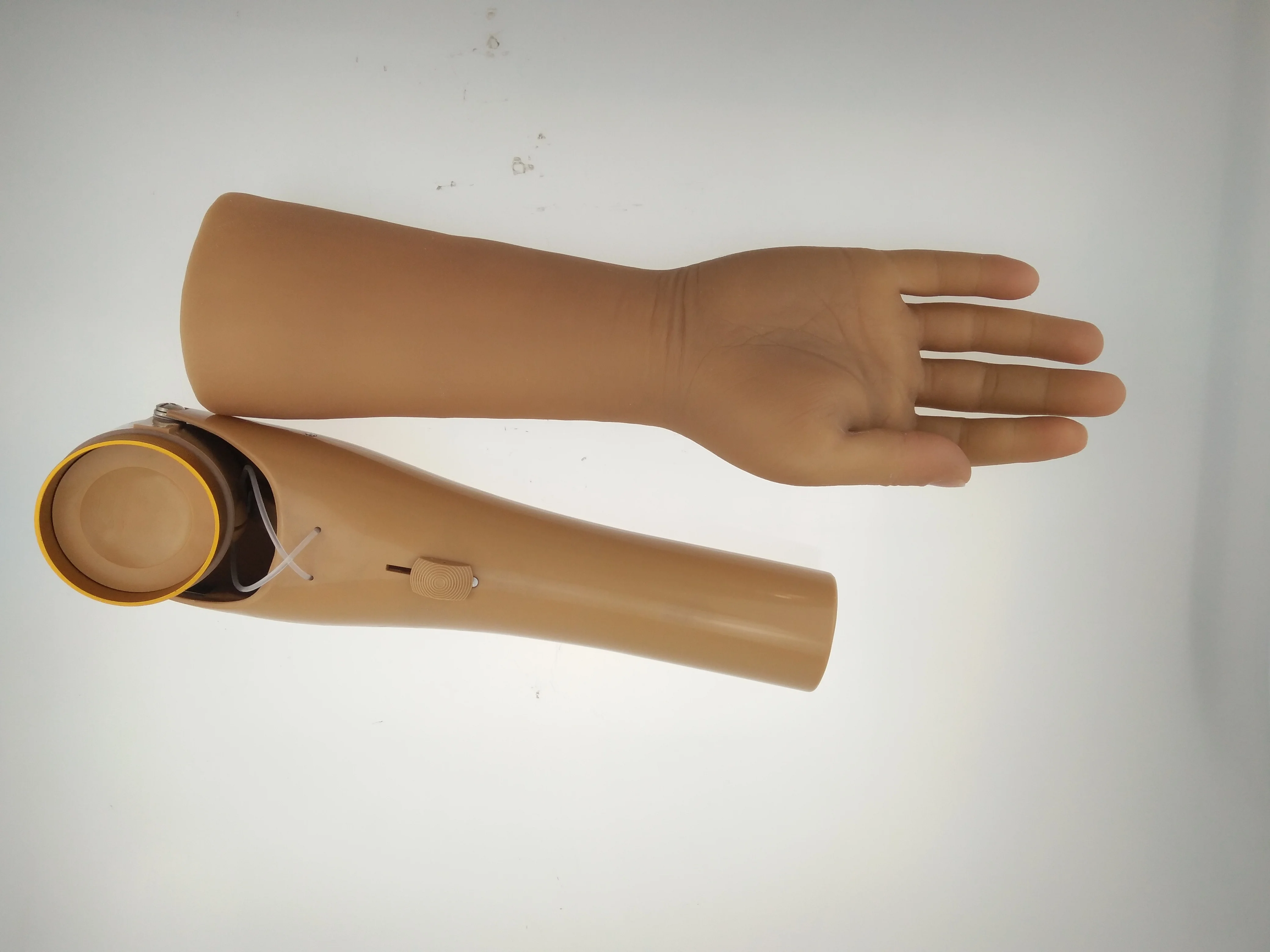 Cable controlled mechanical hand for the below-elbow Customization Shell Elbow Joint Device Passive and Self-lock FS-003K